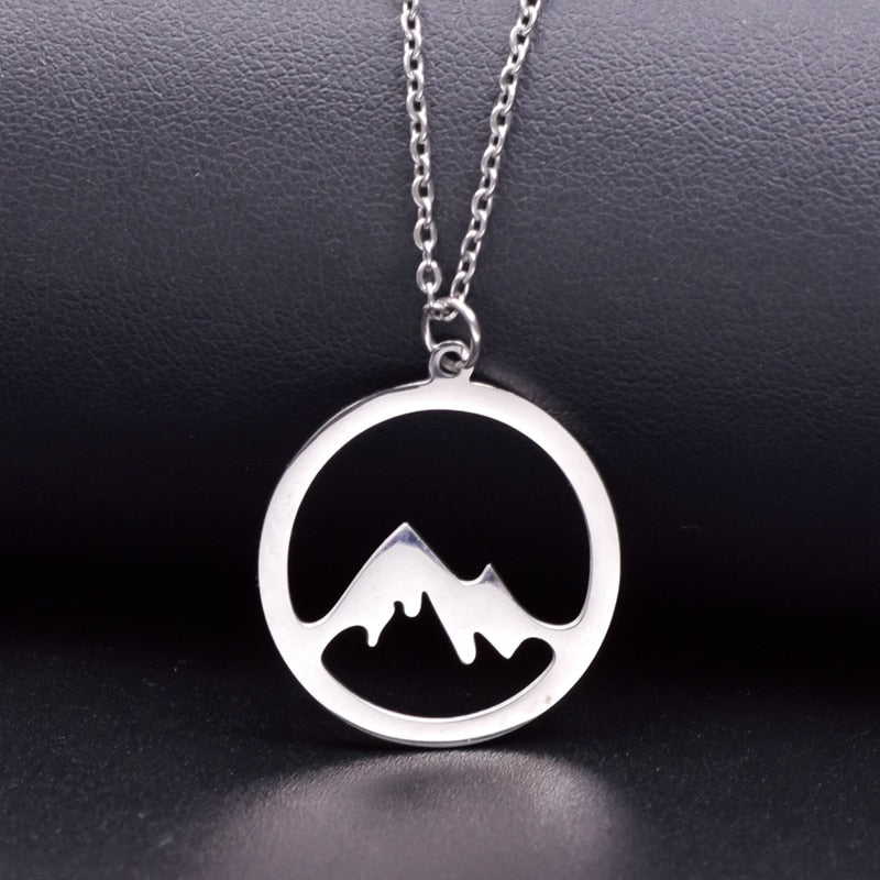 Mountain Hill Symbol Necklace