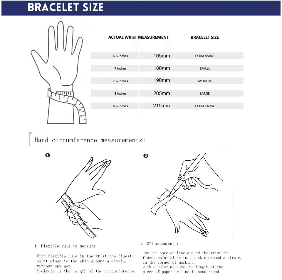 Handmade Round Charm Bracelet_Measurements