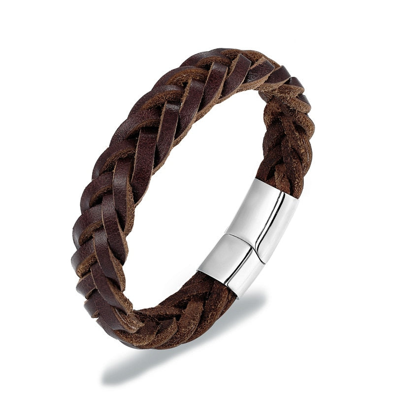 Leather Braid Bracelet