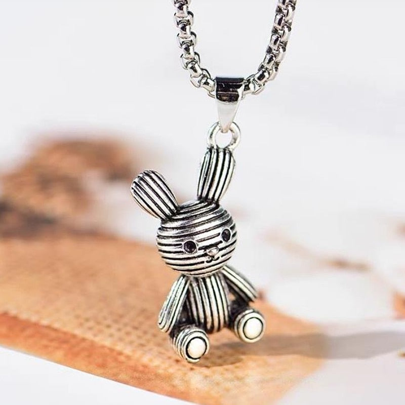 New Personality Rabbit Necklace2