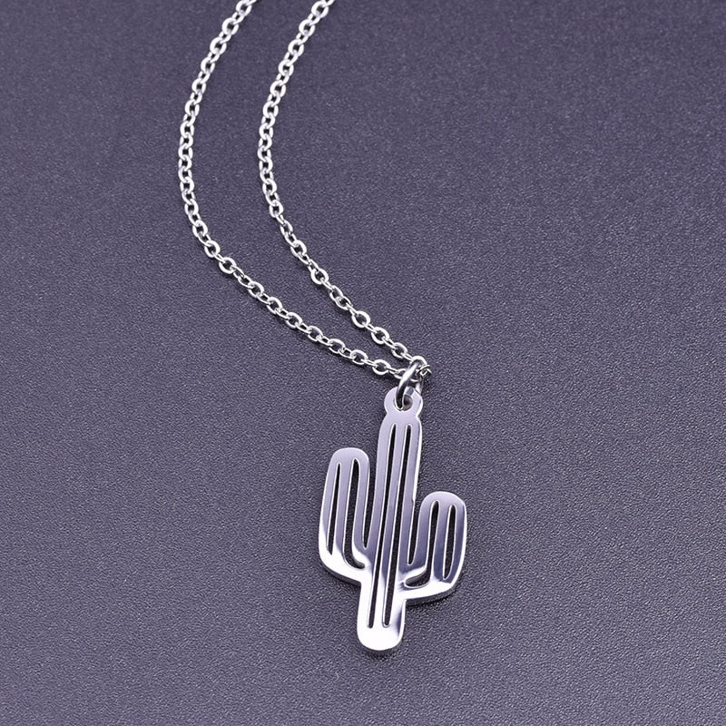 Cactus Design Necklace
