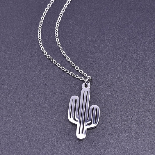 Cactus Design Necklace