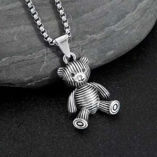 New Personality Teddy Bear Necklace